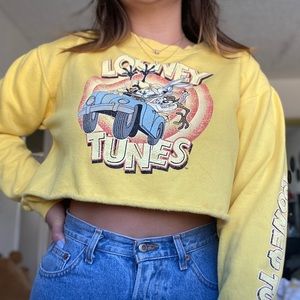 Looney Tunes Cropped Crewneck